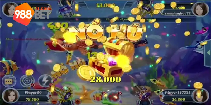 Nổ Hũ Bắn Cá 988bet – Trải Nghiệm Game Giải Trí Đỉnh Cao 1 Khám phá nổ hũ bắn cá 988bet