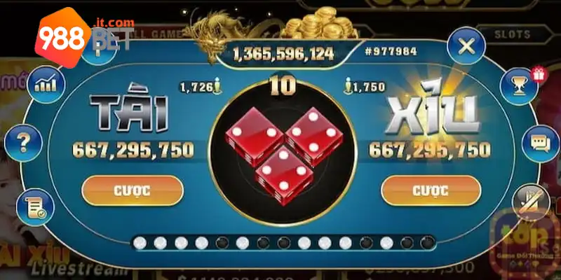 Tài Xỉu 988bet - Hướng Dẫn Chơi Hiệu Quả Cùng Chuyên Gia 2 Quy luật đánh cần nắm khi chơi