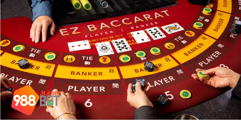Baccarat 988Bet: Trò Chơi Huyền Thoại Của Giới Cá Cược 2 Ưu điểm của trò chơi Baccarat tại 988Bet