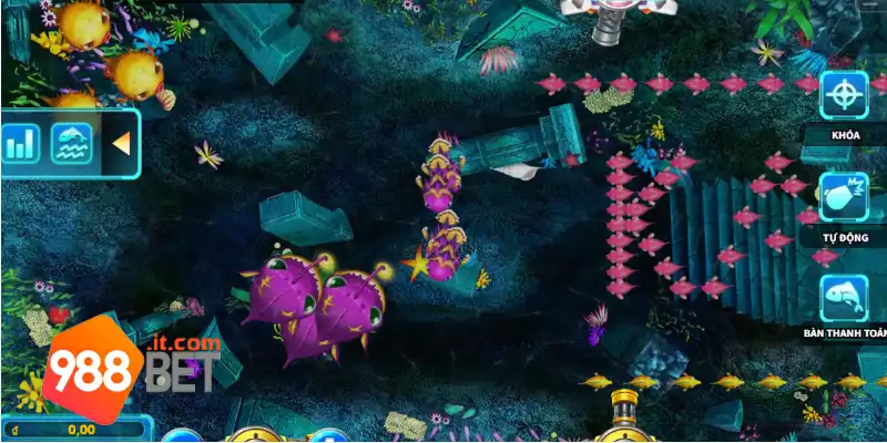 Bắn Cá Fish Hunter 988Bet: Trải nghiệm Săn Cá Đỉnh Cao 1 Tổng quan trò chơi Bắn cá Fish Hunter 988Bet