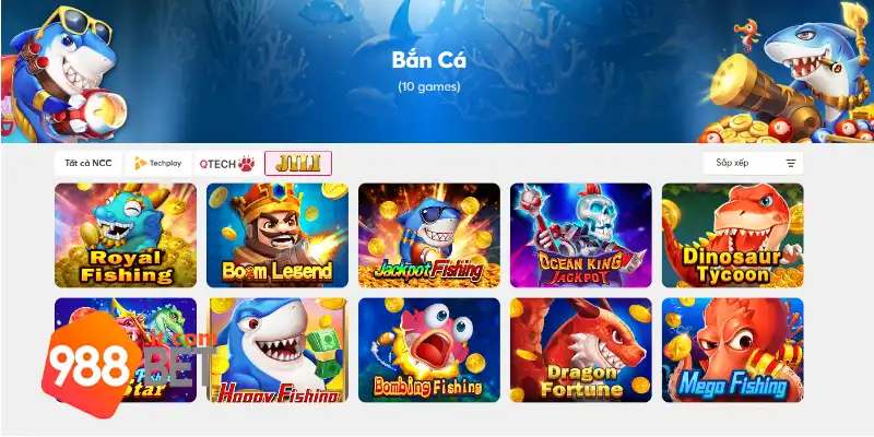 Bắn Cá Jili 988Bet: Trải Nghiệm Săn Cá Độc Đáo Mới Lạ 1 Tổng quan về bắn cá Jili 988Bet